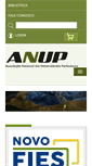 Mobile Screenshot of anup.com.br